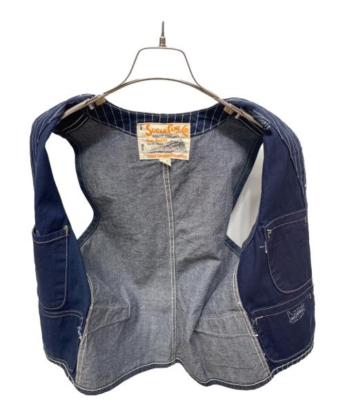 SUGAR CANE（シュガーケーン）SUGAR CANE (シュガーケーン) ベスト ネイビー サイズ:36の古着・服飾アイテム