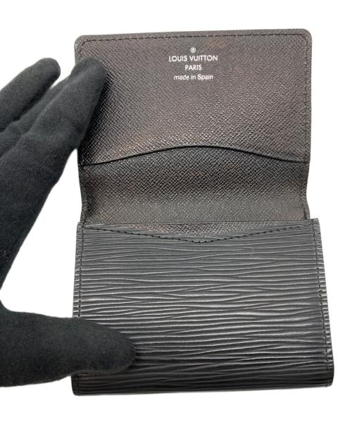 LOUIS VUITTON（ルイ ヴィトン）LOUIS VUITTON (ルイ ヴィトン) カードケース ブラックの古着・服飾アイテム