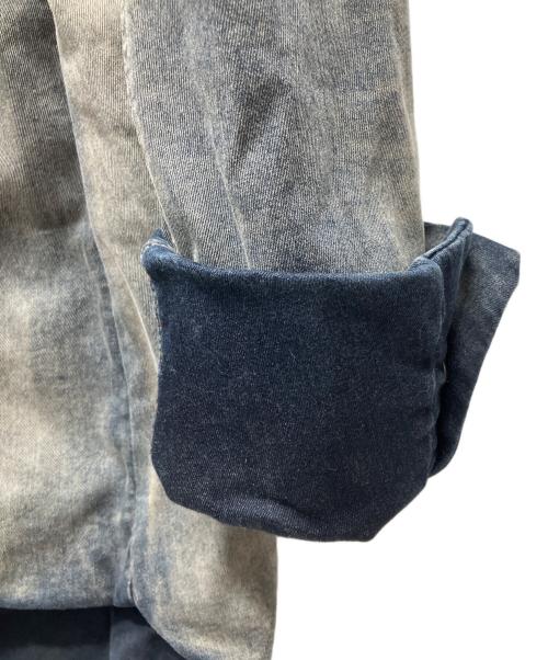 DRKSHDW（ダークシャドウ）DRKSHDW (ダークシャドウ) アシンメトリーデニムジャケット インディゴ サイズ:Sの古着・服飾アイテム