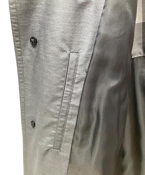 BLACK LABEL CRESTBRIDGE（ブラックレーベル クレストブリッジ）BLACK LABEL CRESTBRIDGE (ブラックレーベル クレストブリッジ) ステンカラーコート ブラック サイズ:LLの古着・服飾アイテム