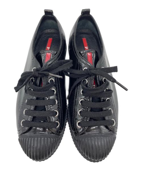 PRADA（プラダ）PRADA (プラダ) Linea Rossa ブラック サイズ:24cm～25cmの古着・服飾アイテム