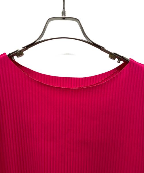 ISSEY MIYAKE（イッセイミヤケ）ISSEY MIYAKE (イッセイミヤケ) ブリーツ加工ノースリーブワンピース サイズ:フリーの古着・服飾アイテム