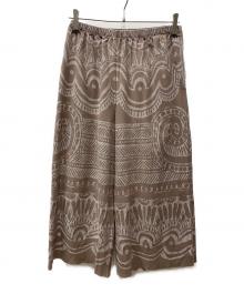 PLEATS PLEASE（プリーツプリーズ）の古着「パンツ」｜ブラウン