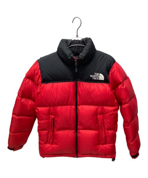 THE NORTH FACE（ザ ノース フェイス）THE NORTH FACE (ザ ノース フェイス) ダウンジャケット レッド×ブラック サイズ:Mの古着・服飾アイテム