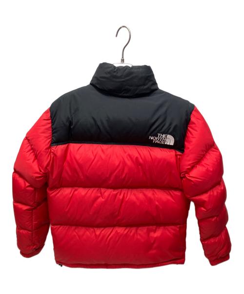 THE NORTH FACE（ザ ノース フェイス）THE NORTH FACE (ザ ノース フェイス) ダウンジャケット レッド×ブラック サイズ:Mの古着・服飾アイテム