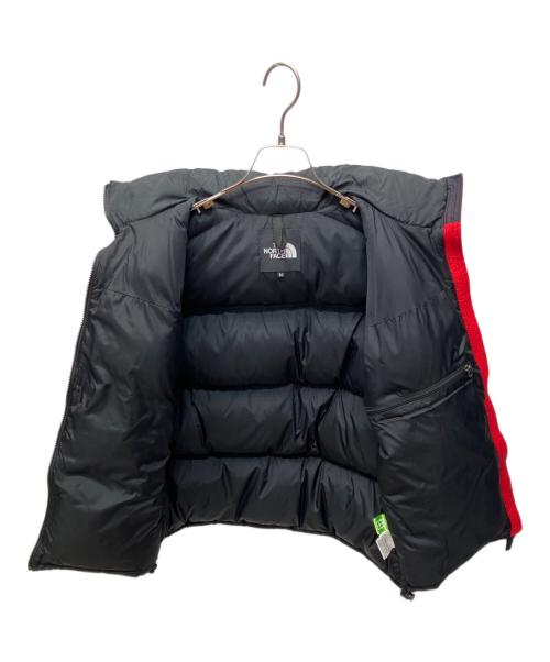 THE NORTH FACE（ザ ノース フェイス）THE NORTH FACE (ザ ノース フェイス) ダウンジャケット レッド×ブラック サイズ:Mの古着・服飾アイテム