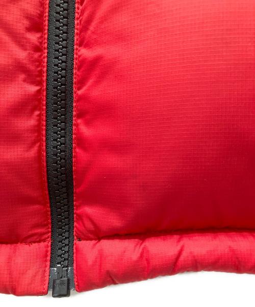 THE NORTH FACE（ザ ノース フェイス）THE NORTH FACE (ザ ノース フェイス) ダウンジャケット レッド×ブラック サイズ:Mの古着・服飾アイテム