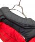 中古・古着 THE NORTH FACE (ザ ノース フェイス) ダウンジャケット レッド×ブラック サイズ:M：15000円