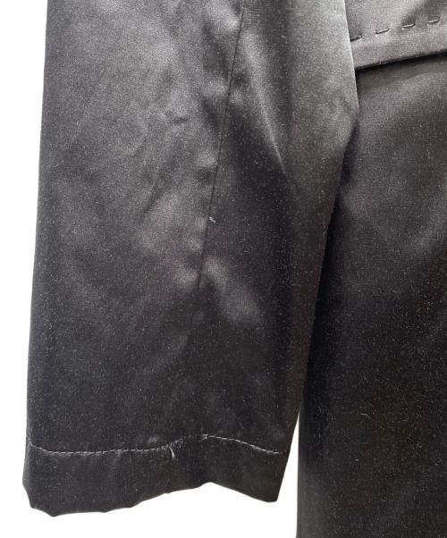 BURBERRY BLUE LABEL（バーバリーロンドンブルーレーベル）BURBERRY BLUE LABEL (バーバリーロンドンブルーレーベル) トレンチコート ブラック サイズ:38の古着・服飾アイテム