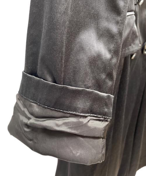 BURBERRY BLUE LABEL（バーバリーロンドンブルーレーベル）BURBERRY BLUE LABEL (バーバリーロンドンブルーレーベル) トレンチコート ブラック サイズ:38の古着・服飾アイテム