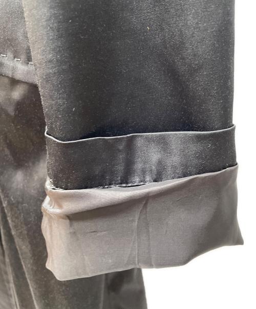 BURBERRY BLUE LABEL（バーバリーロンドンブルーレーベル）BURBERRY BLUE LABEL (バーバリーロンドンブルーレーベル) トレンチコート ブラック サイズ:38の古着・服飾アイテム