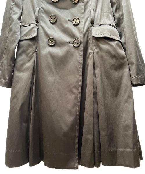 BURBERRY BLUE LABEL（バーバリーロンドンブルーレーベル）BURBERRY BLUE LABEL (バーバリーロンドンブルーレーベル) トレンチコート ブラック サイズ:38の古着・服飾アイテム