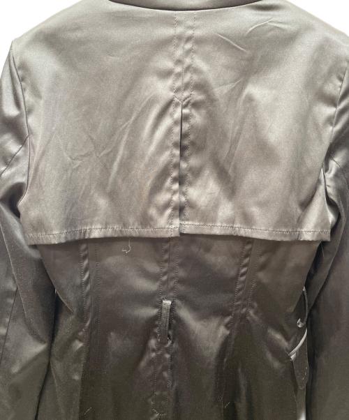 BURBERRY BLUE LABEL（バーバリーロンドンブルーレーベル）BURBERRY BLUE LABEL (バーバリーロンドンブルーレーベル) トレンチコート ブラック サイズ:38の古着・服飾アイテム