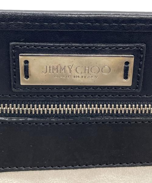 JIMMY CHOO（ジミーチュウ）JIMMY CHOO (ジミーチュウ) スタースタッズハンドバッグ ブラックの古着・服飾アイテム