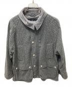 Barbourバブアー）の古着「ストライプジャケット」｜ブラック