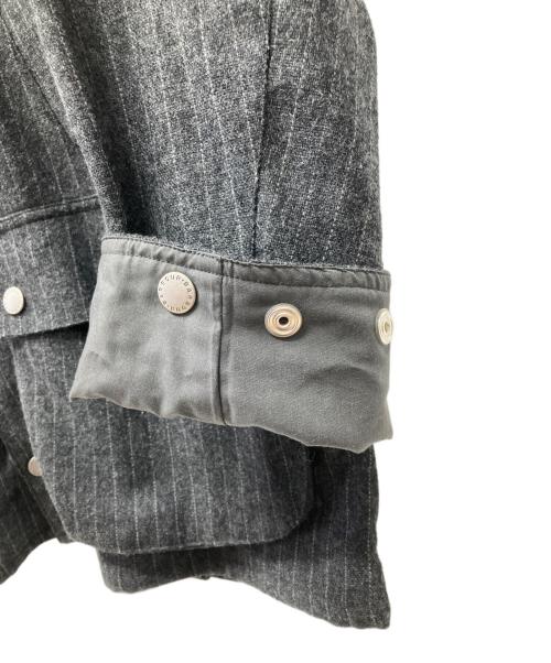 Barbour（バブアー）Barbour (バブアー) ストライプジャケット ブラック サイズ:36の古着・服飾アイテム