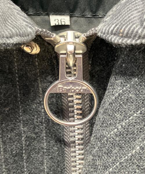 Barbour（バブアー）Barbour (バブアー) ストライプジャケット ブラック サイズ:36の古着・服飾アイテム