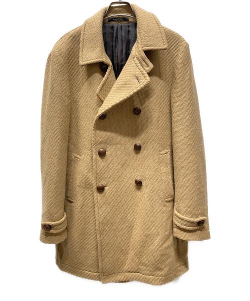 TAGLIATORE（タリアトーレ）TAGLIATORE (タリアトーレ) Pコート ブラウン サイズ:48の古着・服飾アイテム
