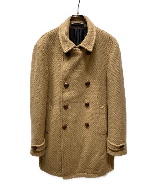 TAGLIATORE（タリアトーレ）TAGLIATORE (タリアトーレ) Pコート ブラウン サイズ:48の古着・服飾アイテム