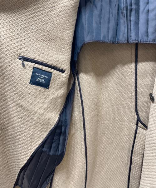 TAGLIATORE（タリアトーレ）TAGLIATORE (タリアトーレ) Pコート ブラウン サイズ:48の古着・服飾アイテム
