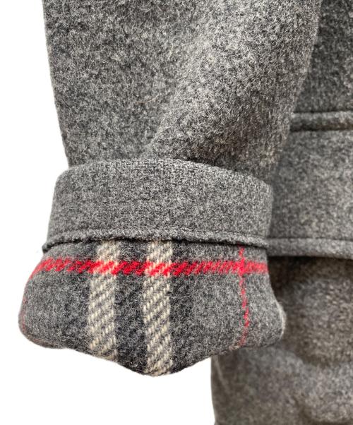 BURBERRY LONDON（バーバリーロンドン）BURBERRY LONDON (バーバリーロンドン) ダッフルコート グレー サイズ:Lの古着・服飾アイテム