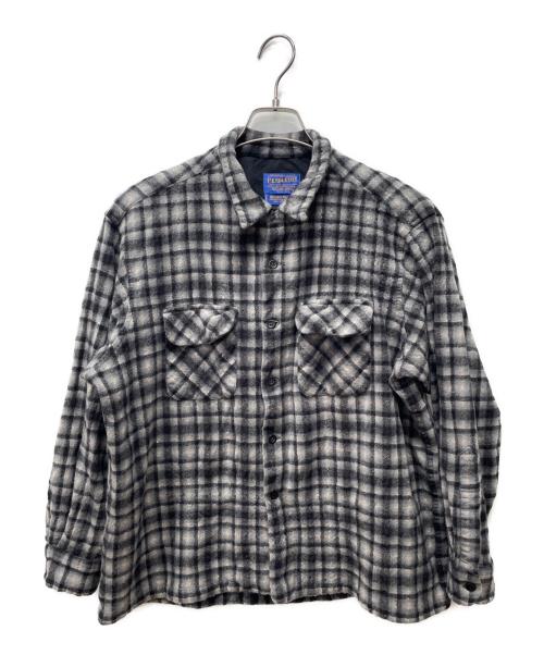 PENDLETON（ペンドルトン）PENDLETON (ペンドルトン) ウールシャツ グレー サイズ:XXLの古着・服飾アイテム