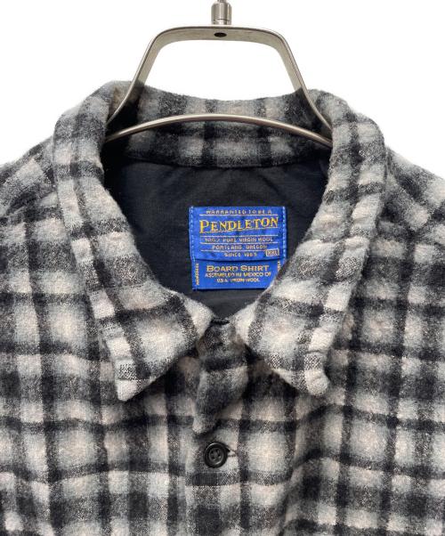PENDLETON（ペンドルトン）PENDLETON (ペンドルトン) ウールシャツ グレー サイズ:XXLの古着・服飾アイテム
