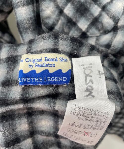 PENDLETON（ペンドルトン）PENDLETON (ペンドルトン) ウールシャツ グレー サイズ:XXLの古着・服飾アイテム