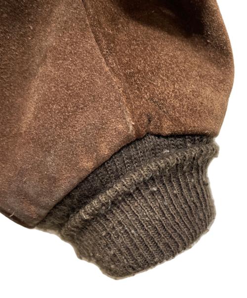 Schott（ショット）Schott (ショット) スウェードブルゾン ブラウン サイズ:44の古着・服飾アイテム