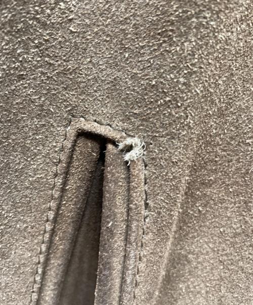 Schott（ショット）Schott (ショット) スウェードブルゾン ブラウン サイズ:44の古着・服飾アイテム