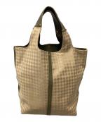 BOTTEGA VENETAボッテガベネタ）の古着「トートバッグ」｜ベージュ×カーキ