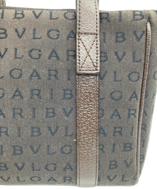 BVLGARI（ブルガリ）BVLGARI (ブルガリ) ハンドバッグ ブラウンの古着・服飾アイテム