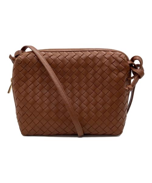 BOTTEGA VENETA（ボッテガベネタ）BOTTEGA VENETA (ボッテガベネタ) ショルダーバッグ ブラウンの古着・服飾アイテム
