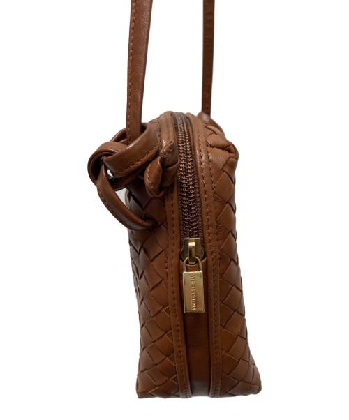 BOTTEGA VENETA（ボッテガベネタ）BOTTEGA VENETA (ボッテガベネタ) ショルダーバッグ ブラウンの古着・服飾アイテム