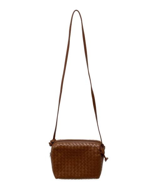 BOTTEGA VENETA（ボッテガベネタ）BOTTEGA VENETA (ボッテガベネタ) ショルダーバッグ ブラウンの古着・服飾アイテム