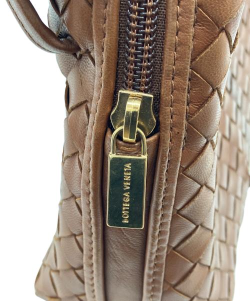 BOTTEGA VENETA（ボッテガベネタ）BOTTEGA VENETA (ボッテガベネタ) ショルダーバッグ ブラウンの古着・服飾アイテム