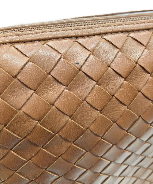 BOTTEGA VENETA（ボッテガベネタ）BOTTEGA VENETA (ボッテガベネタ) ショルダーバッグ ブラウンの古着・服飾アイテム