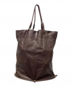 BOTTEGA VENETAボッテガベネタ）の古着「折り畳みトートバッグ」｜ブラウン