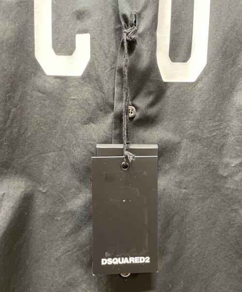 DSQUARED2（ディースクエアード）DSQUARED2 (ディースクエアード) 長袖シャツ ブラック サイズ:44の古着・服飾アイテム
