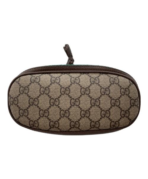 GUCCI（グッチ）GUCCI (グッチ) オフィディア スモール バケットバッグ ブラウン×ベージュの古着・服飾アイテム