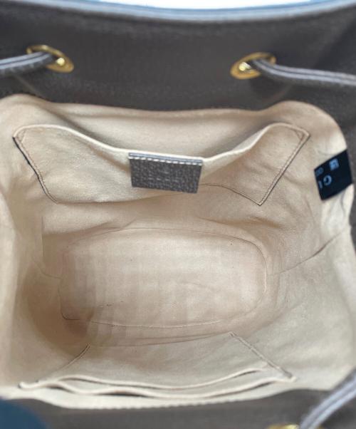 GUCCI（グッチ）GUCCI (グッチ) オフィディア スモール バケットバッグ ブラウン×ベージュの古着・服飾アイテム