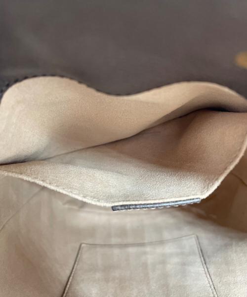 GUCCI（グッチ）GUCCI (グッチ) オフィディア スモール バケットバッグ ブラウン×ベージュの古着・服飾アイテム