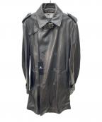 BURBERRY BLACK LABELバーバリーブラックレーベル）の古着「トレンチコート」｜ブラック