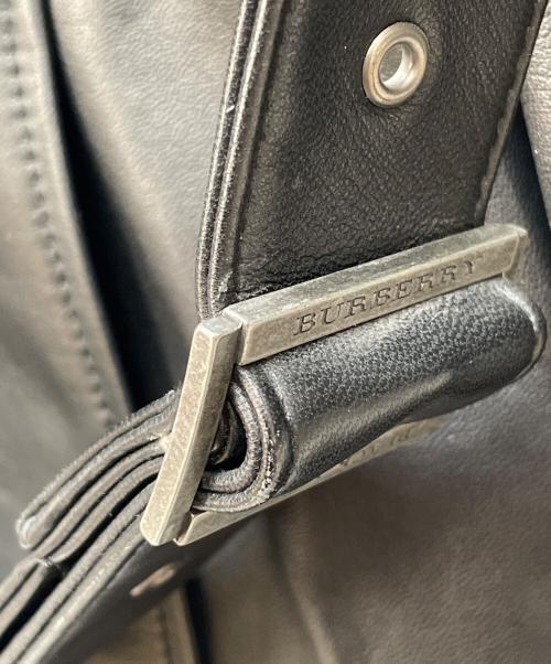 BURBERRY BLACK LABEL（バーバリーブラックレーベル）BURBERRY BLACK LABEL (バーバリーブラックレーベル) トレンチコート ブラック サイズ:Mの古着・服飾アイテム