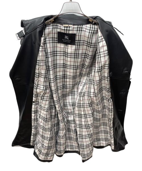 BURBERRY BLACK LABEL（バーバリーブラックレーベル）BURBERRY BLACK LABEL (バーバリーブラックレーベル) トレンチコート ブラック サイズ:Mの古着・服飾アイテム