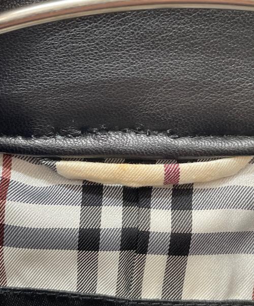 BURBERRY BLACK LABEL（バーバリーブラックレーベル）BURBERRY BLACK LABEL (バーバリーブラックレーベル) トレンチコート ブラック サイズ:Mの古着・服飾アイテム