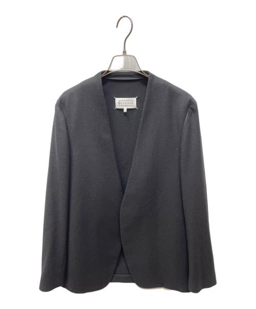 Maison Margiela（メゾンマルジェラ）Maison Margiela (メゾンマルジェラ) ノーカラージャケット ブラック サイズ:44の古着・服飾アイテム