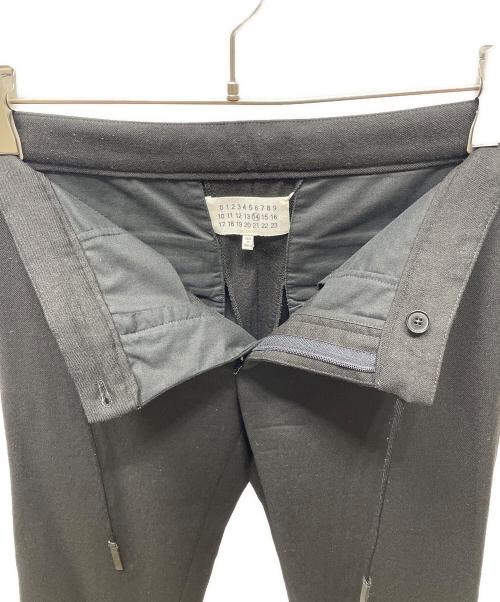 Maison Margiela（メゾンマルジェラ）Maison Margiela (メゾンマルジェラ) DRAWSTRING PANTS ブラック サイズ:44の古着・服飾アイテム