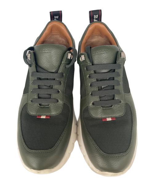 BALLY（バリー）BALLY (バリー) スニーカー グリーン サイズ:42の古着・服飾アイテム