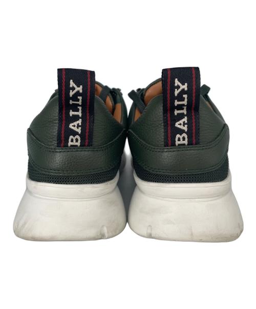 BALLY（バリー）BALLY (バリー) スニーカー グリーン サイズ:42の古着・服飾アイテム